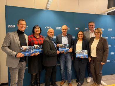 Übergabe Studie CDU